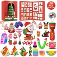 thumbnail image 3 of Calendario de Adviento de Navidad para niños y niñas, caja de juguetes de regalo, juguete sensorial para aliviar el estrés, caja ciega para fiesta de navidad, 3 of 4