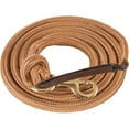 thumbnail image 2 of Mustang Poly Cowboy Lead Rope Tan, 2 of 2
