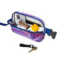 thumbnail image 2 of Rocket Fanny Pack – Outer Space and Nebula Print Waist Bag – Waterproof Adjustable Belt Bag for Astronaut, Space, and Galaxy Fans, 2 of 4