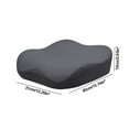 thumbnail image 3 of HOARBOEG Ergonomic Memory Foam Car Seat Cushion with Waist Support & Height Boost - Breathable Non-Slip Office & Driving Seat Pad for Long Sitting Comfort, 3 of 7