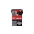 thumbnail image 2 of Wrangler Wool Blend Work Socks for Men, Size 6-12, Charcoal/Black, 6 Pairs, 2 of 8