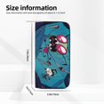 thumbnail image 4 of Invader Zim Hand Wallet Card Bag Long Leather Wallet Handbag Clutch Purse Storage Bag Zip Organizer With Card Slots, 4 of 8