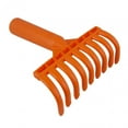 thumbnail image 4 of GROWTH TANK Small Yard Leaf Rake 9 Tines Gardening Leaf Rake Camping Rake Hand Rake Claw, 4 of 9