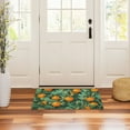 thumbnail image 3 of Yayeee Doormat for Indoor Entrance 32" x 20" Non Slippery Floor Rug, Orange Tree Pattern, 3 of 8
