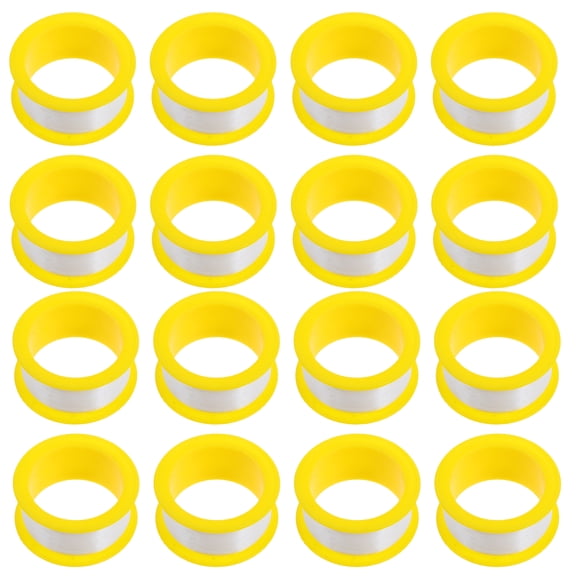 Zehuanyu 100 Pcs Gas Pipe Thread Seal Tape for Plumbing, Cable Insulation, Spotlight, Remote Control, and Closet Use