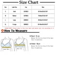 thumbnail image 2 of Penkiiy Women Bras Women's Bra Wire Free Underwear OnePiece Bra Everyday Underwear Bras Pink Bras, 2 of 3