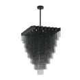 thumbnail image 2 of Design Living Chandelier, Satin Black, 31.5" x 23.6" x 47.2", 2 of 6