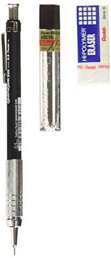 Zebra Cadoozle Mini Mechanical Pencils - 0.7mm Lead, 10-Pack With 2 Of Each Color, Retractable & Refillable - View #7