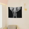 thumbnail image 3 of Zufioo Indian Elephant Print Wall Decoration Tapestry 29x37in, Indoor Outdoor Dormitory Background Decoration Wall Hanging Home Furnishings, 3 of 8