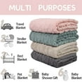 thumbnail image 6 of Baby Blanket for Girls Toddlers 3D Fleece Fluffy Fuzzy Blanket for Baby, Soft Warm Cozy Fleece Blanket, Infant or Newborn Receiving Blanket (30x40inch, Pink), 6 of 6