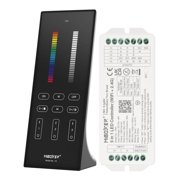 Miboxer Y3-B - 3-Zone RGB+CCT Vertical LED Remote 2.4GHz – Black
