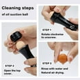 thumbnail image 2 of Oil-absorbing Volcanic Roller, Reusable Portable Oily Skin Control Roller, Instant Results Remove Excess Shine Rolling Stone for Oily Skin Care Oil Blotting Sheets for Face, 2 of 7