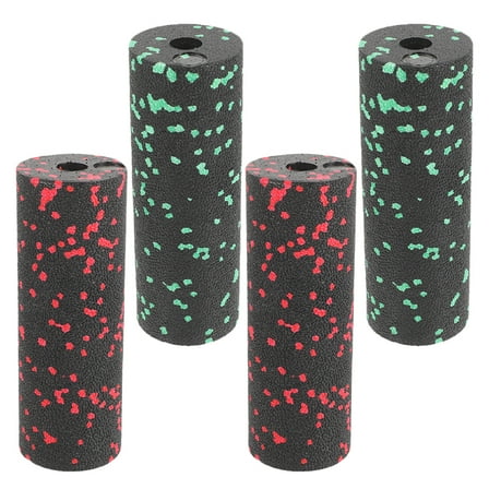 unbranded  4 Pcs Balance Yoga Roller Body Rolling Massager Muscle Back Legs Accessories Fitness