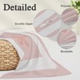 thumbnail image 3 of Ocean Starfish Body Pillow Cover 20 x 54 Inch Decorative Pillow Cover Summer Coastal Cartoon Geometric Pink Lumbar Pillowcase Seasonal Rectangle Cushion Case for Couch Sofa Bed Living Room, 3 of 9