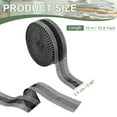 thumbnail image 2 of Cinta de dobladillo instantánea Uxcell para planchar, cinta de dobladillo sin coser para pantalones, tiras adhesivas lavables, negra, 1 Pcs, 10.9 Yard, 2 of 7