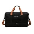 thumbnail image 1 of fastboy Cloth Wet And Dry Separation Travel Bag - Convenient And Practical Large Capacity Travel Bags Black 1Set, 1 of 6