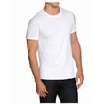 thumbnail image 3 of Fruit of the Loom Men's Short Sleeve Crew Neck T-Shirt, White 6 Pack, 3XL, 3 of 8