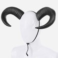 thumbnail image 4 of 2pcs Buey Horn Dadands Party Bandas decorativas para el cabello Diadema de festival ajustable para adultos, 4 of 8