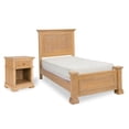 thumbnail image 1 of Manor House Brown Twin Bed and Nightstand by homestyles, 1 of 3