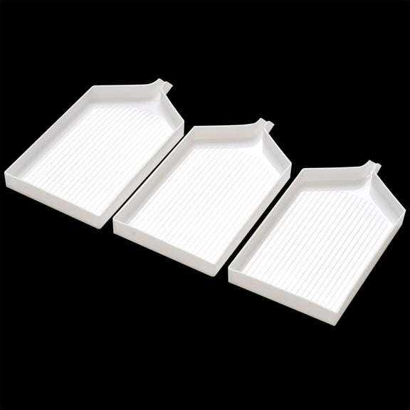 3pcs Large Diamond Painting Trays, Diamond Painting Accessories and Tools Kits for Adults