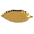 thumbnail image 2 of Fruta Seca De Aperitivo s De Postre Acero Inoxidable Forma De Hoja De Oro s Decorativos Y Bandejas Para El Collar Pendientes Anillos P Baoblaze Bandeja de Platos de Postre de Plato, 2 of 8