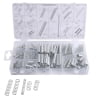thumbnail image 1 of Ensemble de 200 Pcs de Ressorts, Ensemble de Ressorts à Tension de Tailles Multiples, Ensemble de Ressorts de Compression à Haute Élasticité avec Boîte de Rangement, Grille, Cloison, Zone pour l'Industrie, 1 of 1