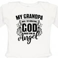 thumbnail image 4 of Inktastic My Grandpa Was So Amazing God Made Him an Angel Boys or Girls Long Sleeve Baby Bodysuit, 4 of 5