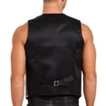 thumbnail image 4 of Zaldita Men Sequin Blazers Vest Gliter Suit Vest Nightclub Stage Clothes Shiny Sequin Waistcoat Vest Silver M, 4 of 7