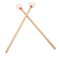 thumbnail image 3 of 2 Uds. Mazos De Tambor Mazos De Fieltro Mazo De Tambor Kit De Mazos De Tambor Palos Mango De Arce Mazos De Madera Palos De Percusión Para Bombos Timpani Snare Drums, 3 of 7