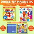 thumbnail image 6 of Quokka Magnetic Dress-Up Dolls for Kids Ages 3 + - 35 Pieces Magnetic Play Set for Girls and Boys - Creative Magnetic Play Set for Home or Travel, 6 of 8