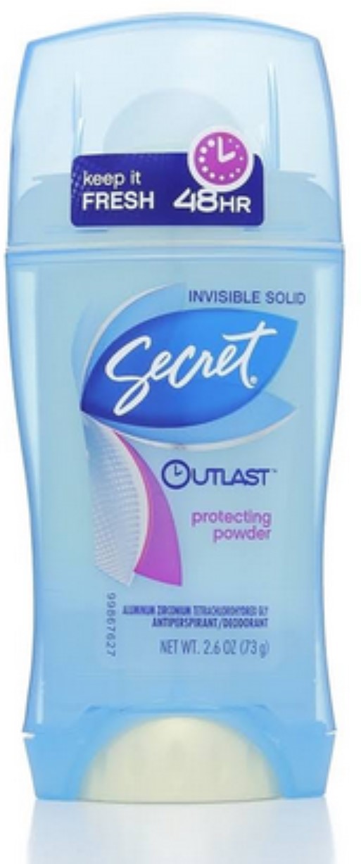 Secret Outlast Antiperspirant & Deodorant Invisible Solid, Protecting Powder 2.6 oz (Pack of 2) - image 1 of 1