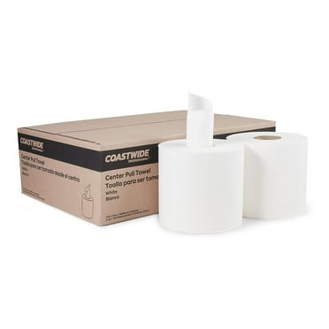 MiaHltTia COASTWIDE Centerpull Paper Towel, 2-Ply, White, 660 Sheets/Roll, 6 Rolls/Carton (CW26115)