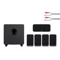 thumbnail image 6 of Monoprice HT-35 Premium 5.1-Channel Home Theater System - Charcoal, With Powered Subwoofer, Low Profile Speaker Grilles, Secure Mounting Option, 6 of 6