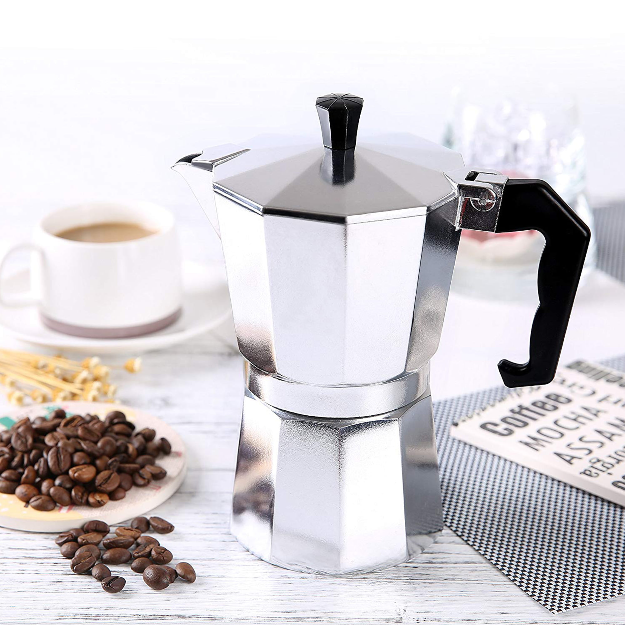 Bene Casa BC-99189 Espresso Maker 4-Cup