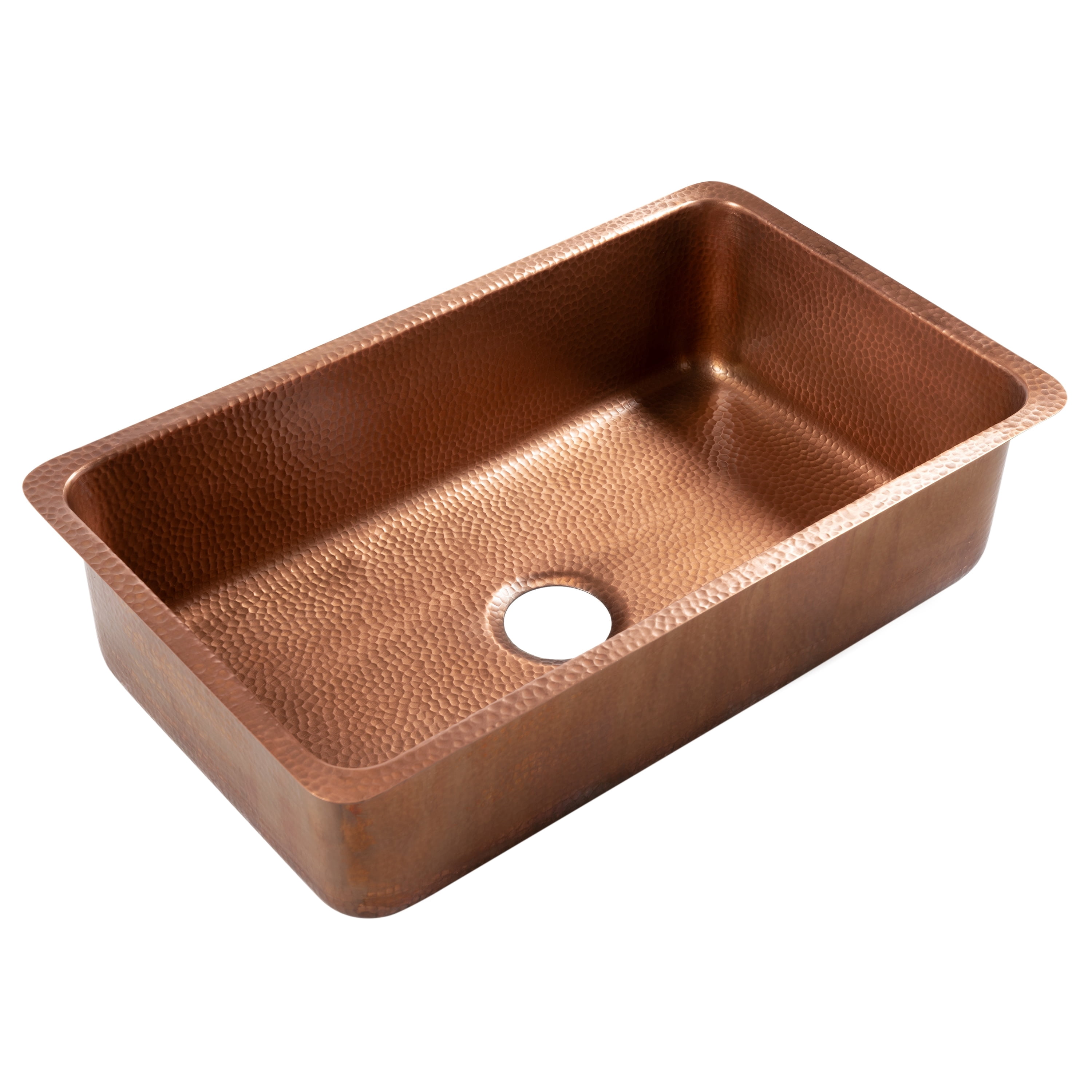 Sinkology Orwell 30'' L x 18'' W Undermount Handmade Single Bowl Kitchen Sink