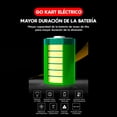 thumbnail image 4 of Go Kart Eléctrico Infantil Honey Whale K5 Blanco, 4 of 8
