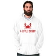 thumbnail image 5 of A Little Crabby Cranky Beach Lover Hoodie Sweatshirt Women Men Brisco Brands S, 5 of 6