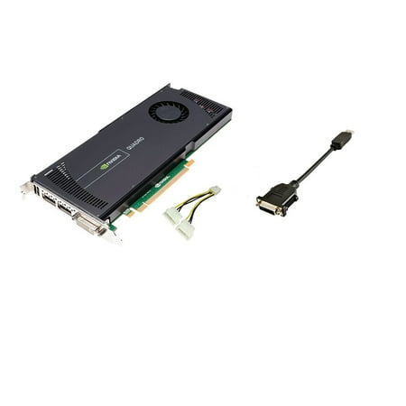 nVidia Quadro 4000 2GB GDDR5 PCI-E x16 2.0 Graphics Video Card With DVI and DisplayPort Outputs Dell Part Number: (Best Pcie 2.0 Graphics Card)