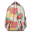 thumbnail image 3 of Pioneer Flower Backpack for School,Cute School Bag,Schoolbag with Adjustable Shoulder Straps & Padded Back,16.9 Inch, 3 of 5