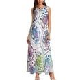 Cell Mitochondrion DNA Organelle Metabolism Long Dress summer dress for women 2025 ladies