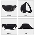 thumbnail image 4 of Bolso de negocios de ocio para exteriores, multifuncional, de gran capacidad, con bolsillos para hombres y mujeres, negro, 4 of 5