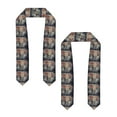 thumbnail image 2 of Haiem Elephant in Smoke Pattern Graduation Stole 2024 | Premium Satin Sash for Graduation Ceremony, 2 of 7
