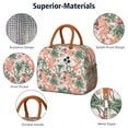 thumbnail image 4 of Butterfly Reusable Lunch Tote for Women – Large Insulated Cooler Bag with Artistic Nature Design for Work, Picnic, or Travel, 4 of 7