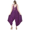 thumbnail image 5 of HAPPY BAY Women's Summer Spaghetti Strap Rompers Playsuit US 14-16W Purple-C130, 5 of 5