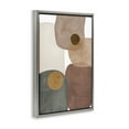 thumbnail image 4 of Stupell Industries Southwestern Natural Shapes Abstract Painting Gray Floater Framed Canvas Art Print Wall Art, 21 x 31, 4 of 10