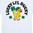 thumbnail image 3 of Instant Message - Lucky Lil Ducky - Toddler & Youth Short Sleeve Graphic T-Shirt, 3 of 7