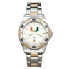 UNIV OF MIAMI ALL-PRO MEN'S TWO-TONE WATCH BRACELET