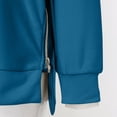 thumbnail image 6 of Bovemsi Womens Sweatshirts Women's Oversized Crewneck Long Sleeve Pullover Shirts Side Zipper 2025 Fall Clothes Winter Fashion Clothes, 6 of 7