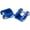 Blue, variant on Motorcycle LED Fog Light & Spotlight Mount Bracket for R1300GS 2023-2025 R1300GS Adventure 2023-2025 Aluminum Alloy Lamp Holder Clamp Multi-Color, 2PCS Accessories