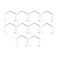 thumbnail image 3 of Wweixi Roues de Lancer d'Appâts Ressorts Gouttes d'Eau DIY Multi Usage Menuiserie Clips en Acier 10mm, 3 of 6